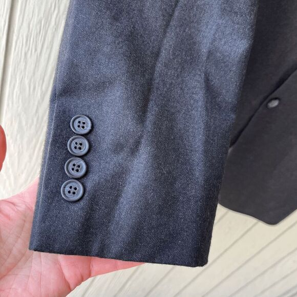 Jos. A. Bank Wool & Cashmere Dark Gray Suit Blazer, 41 Regular - Picture 6 of 9